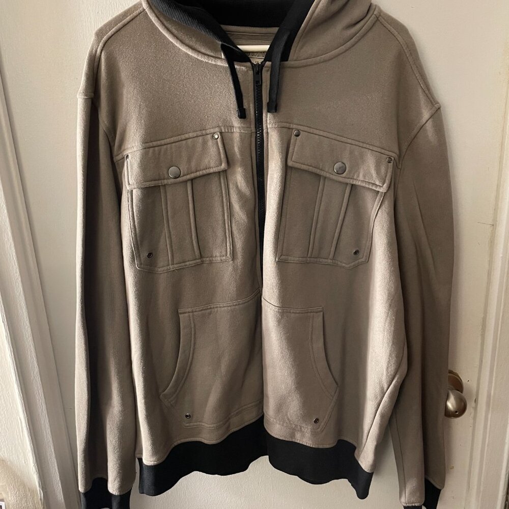 No boundaries Hoodie - Size 2XL in grey and black